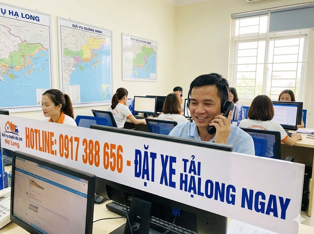 Gọi ngay hotline để thuê xe tải Hạ Long nhanh chóng sau 15 phút.